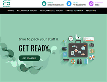 Tablet Screenshot of f5escapes.com
